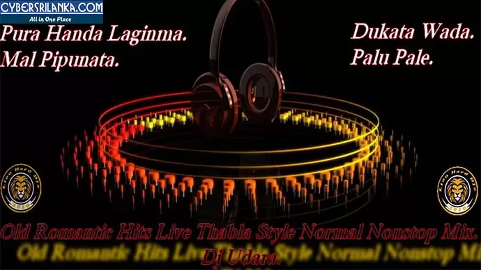 Old Romantic Hits Live Thabla Style Normal Nonstop Mix