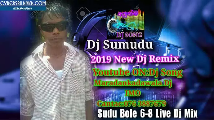 Sudu Bole 6-8 Live Dj Mix