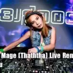 Diviyama Mage (Thaththa) Live Remix