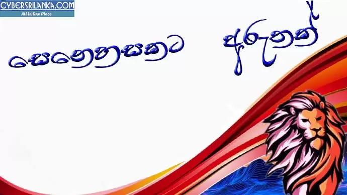 Senehasakata Aruthak Cover